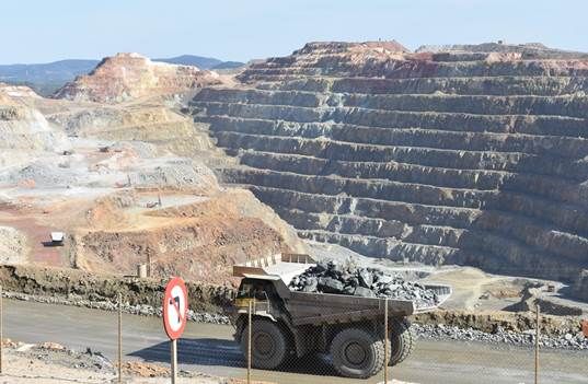 La OCDE respalda el potencial de la minería onubense para reactivar la economía