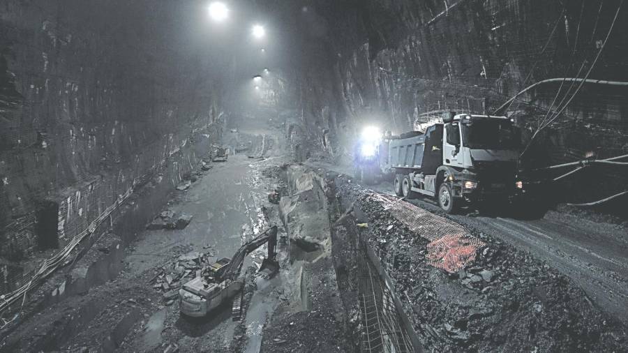 La mayor mina subterránea del mundo está en Valdeorras